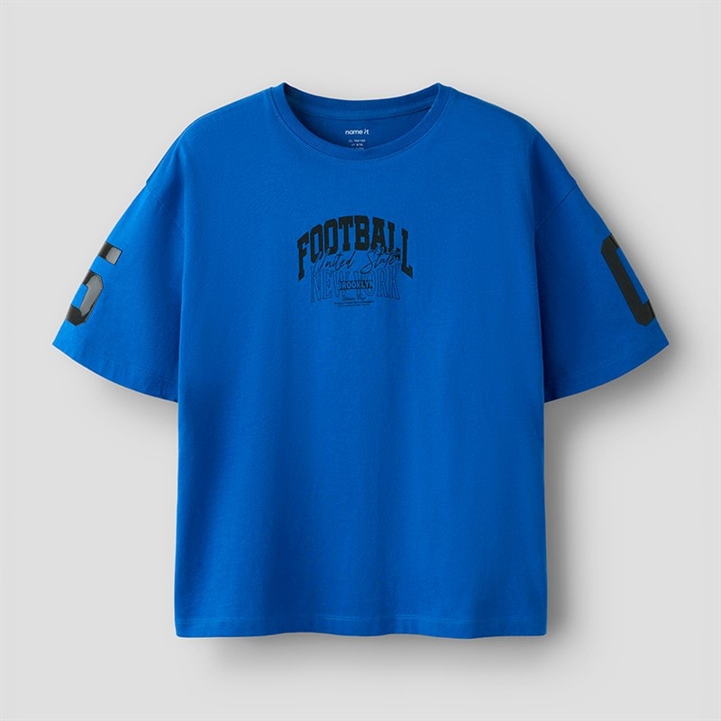 Name It Boys Hennry T-Shirt Deep Ultramarine - Image 2