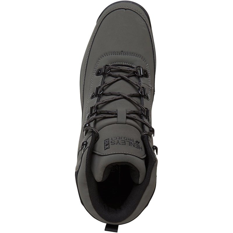 Henleys Mens Travis Boots Charcoal - Image 4