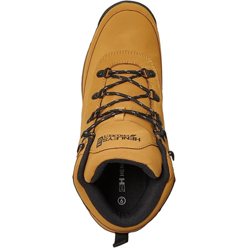 Henleys Mens Travis Boots Yellow - Image 4