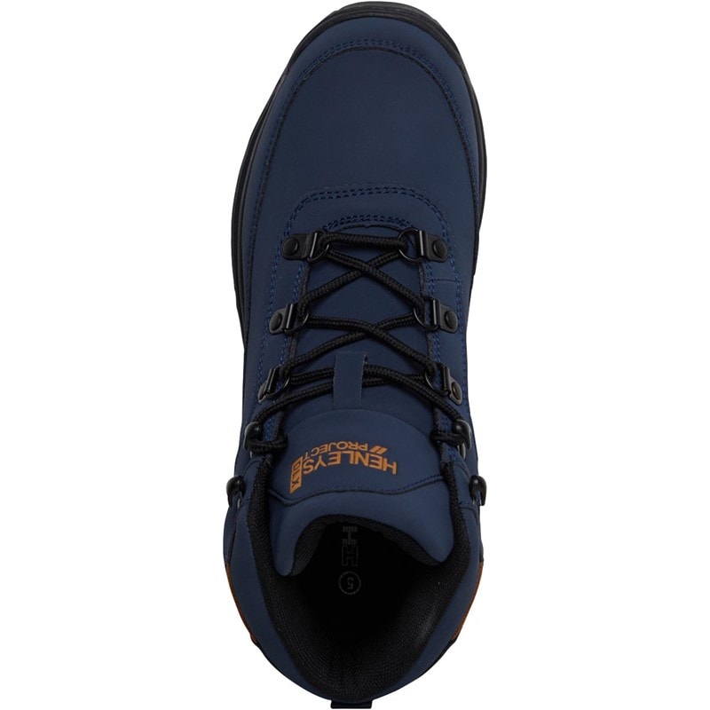 Henleys Junior Boys Travis Boots Navy - Image 4