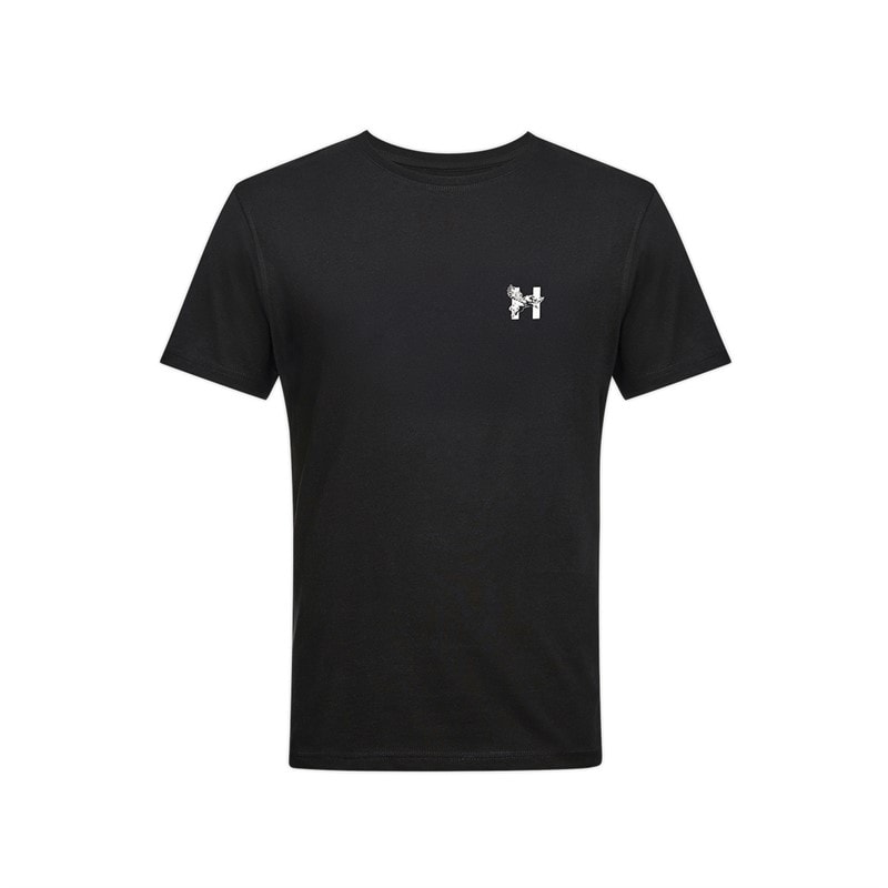 Henleys Mens Triphen Three Pack T-Shirts Black/Grey Marl/White - Image 2