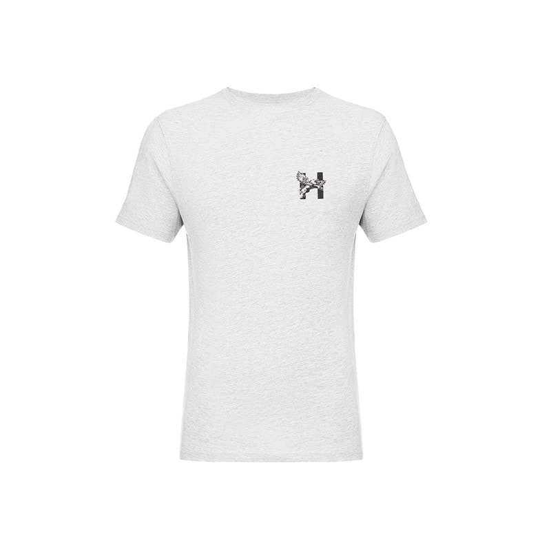 Henleys Mens Triphen Three Pack T-Shirts Black/Grey Marl/White - Image 3