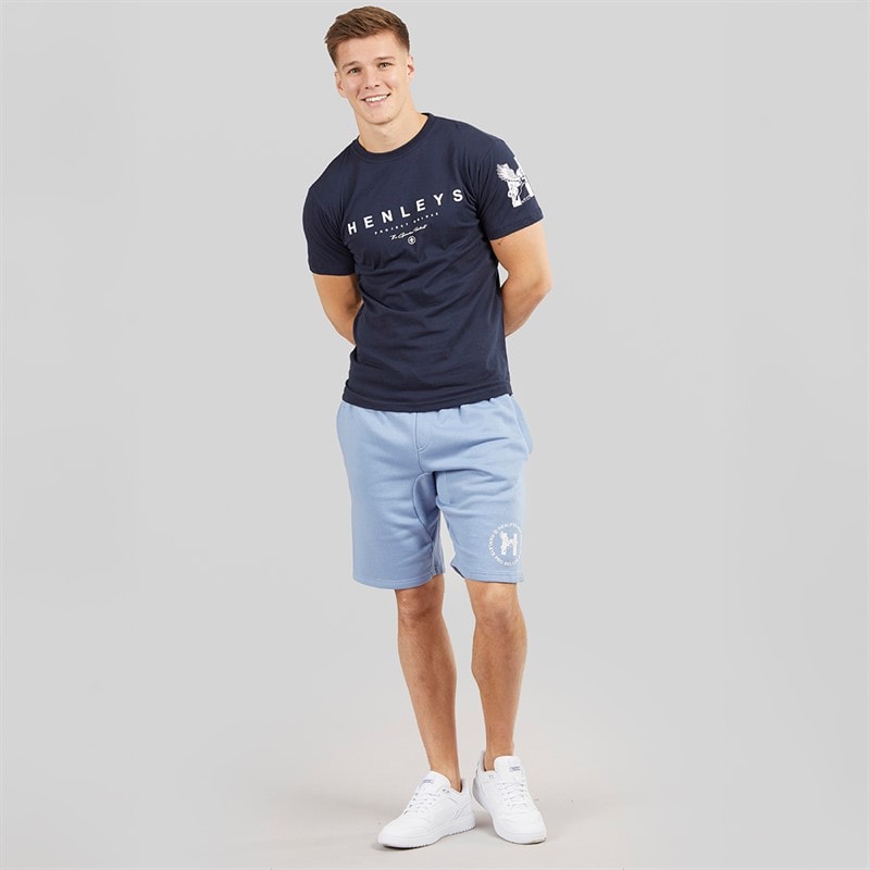 Henleys Mens Hentyme T-Shirt Navy - Image 4