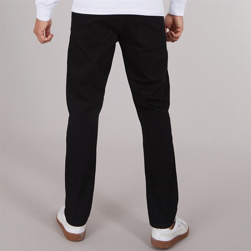 Henleys Mens Craze Comfort Jeans Black - Image 2