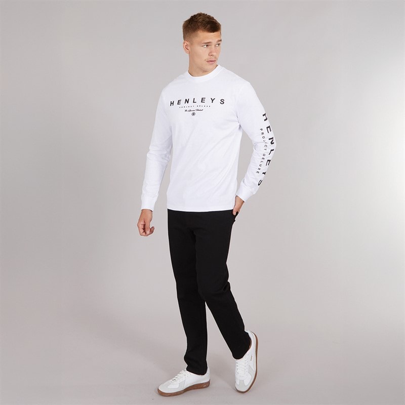 Henleys Mens Craze Comfort Jeans Black - Image 4