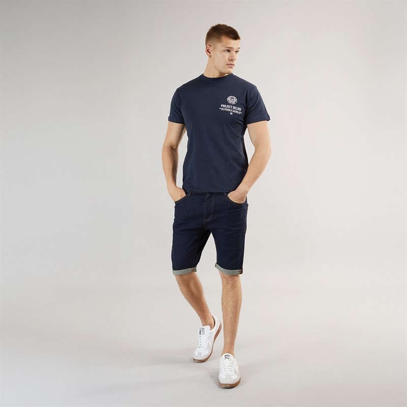 Henleys Mens Flex Denim Shorts Raw - Image 4