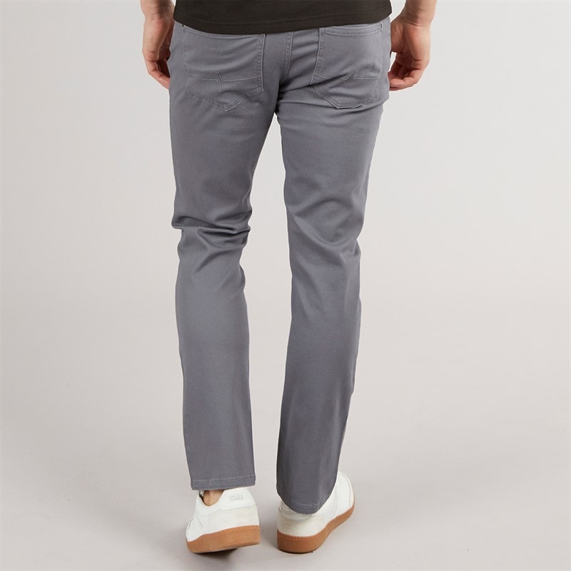 Henleys Mens Edition Chinos Grey - Image 2
