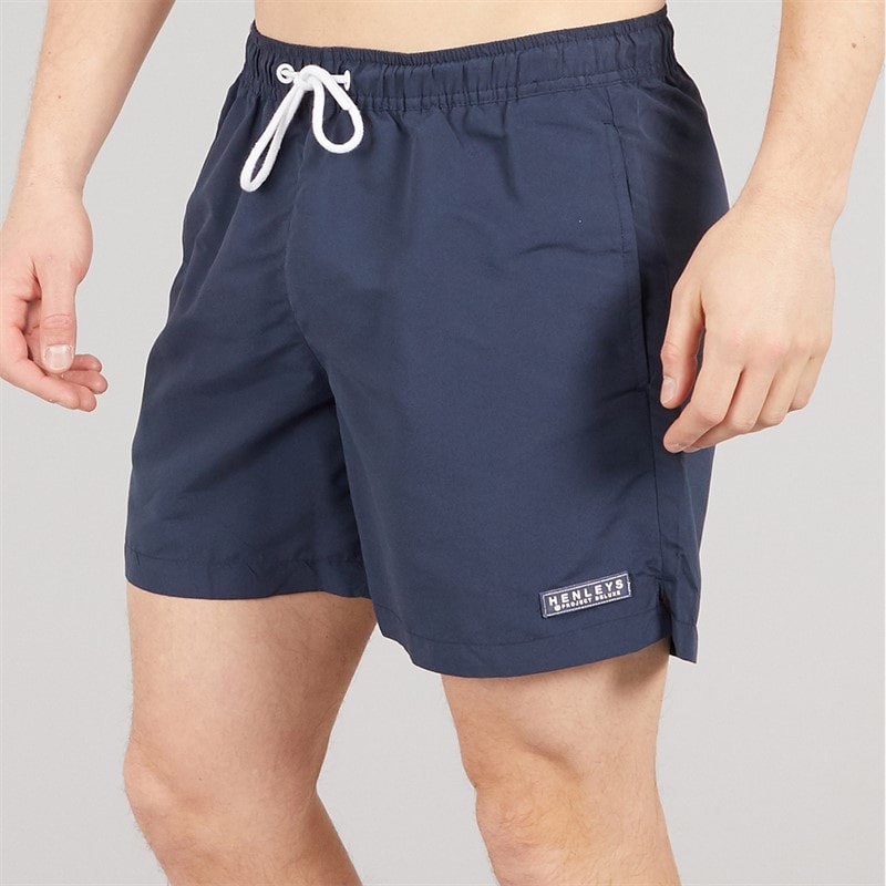 Henleys Mens Henycore Swimshorts Navy