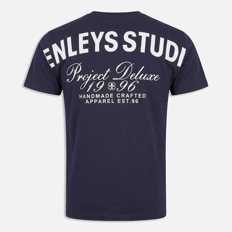Henleys Mens Kcab T-Shirt Navy - Image 2