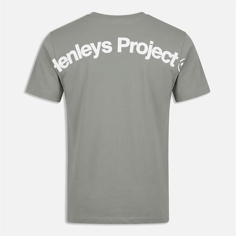 Henleys Mens Arkcab T-Shirt Grey - Image 2