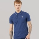Henleys Mens Moorehen Polo Shirt Navy