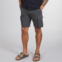 French Connection Mens Cargo Tech Shorts Charcoal