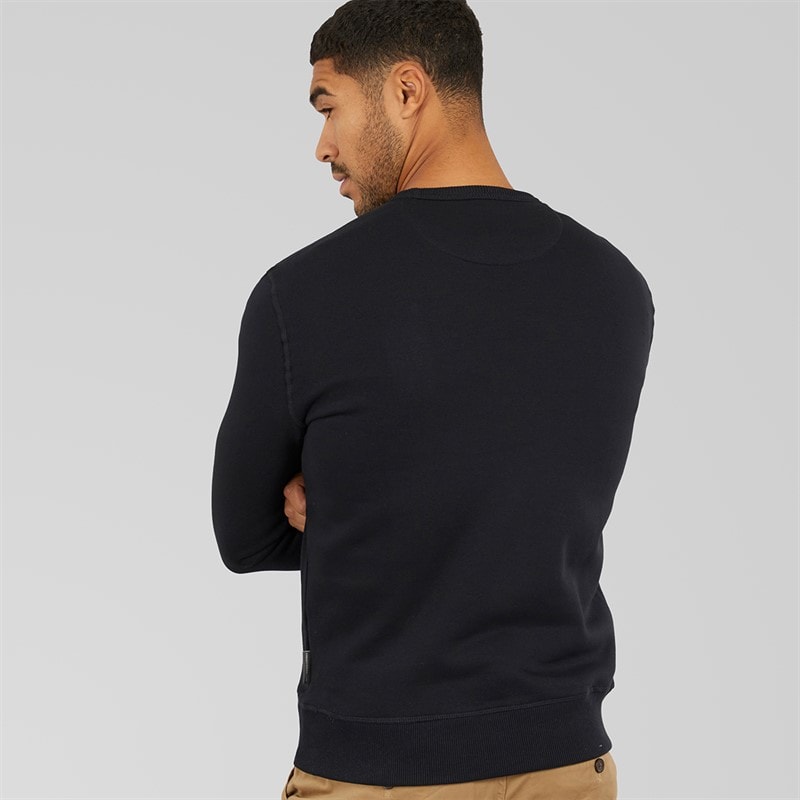French Connection Mens Crew Neck Sweatshirt Marine - Image 2