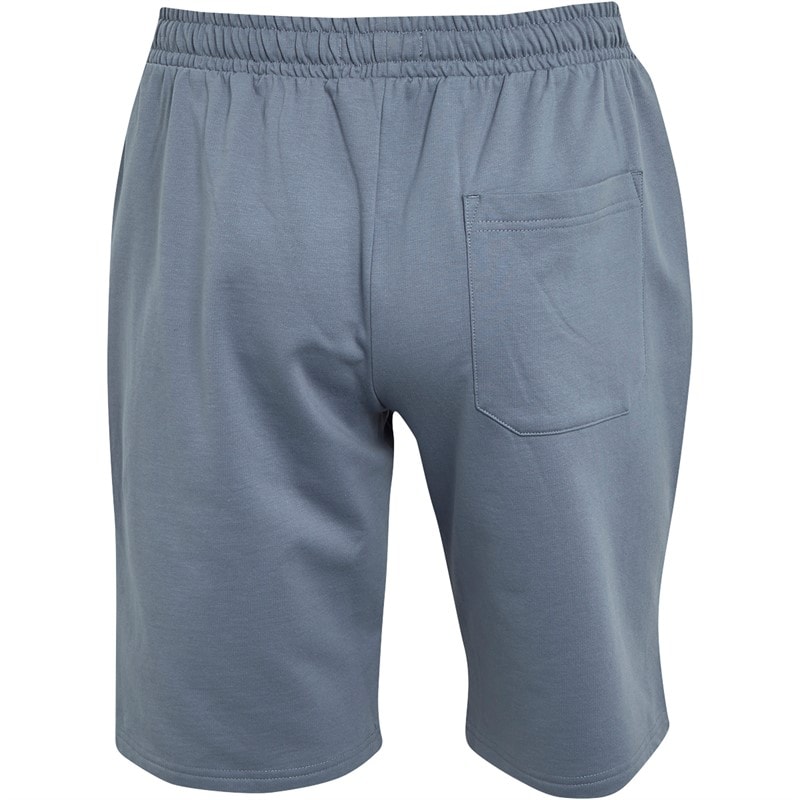 French Connection Mens Jersey Trophy Polo Shirt And Shorts Set Light Blue - Image 3