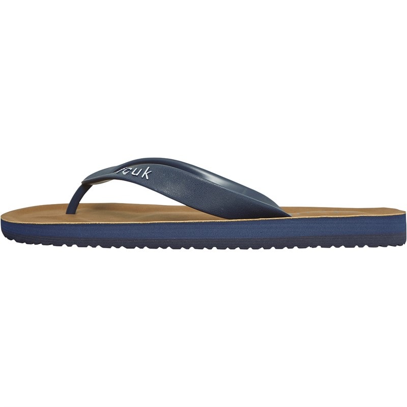 French Connection Mens FCUK Flip Flops Marine - Image 2