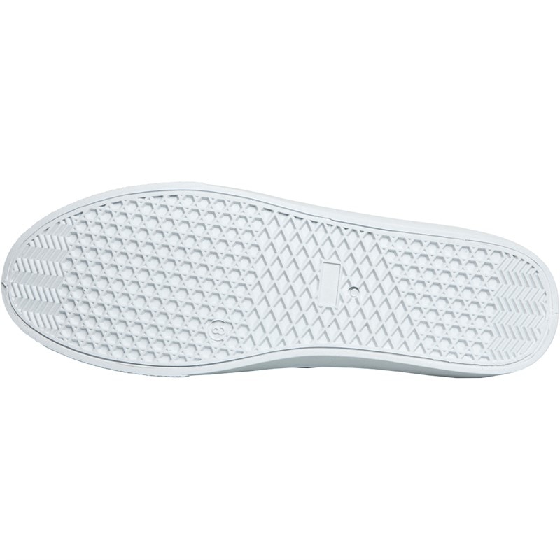 French Connection Mens FCUK Deck Slip On Canvas Pumps Grey - Image 2