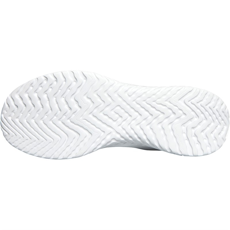 French Connection Mens V5 Lace Trainers White Mono - Image 2