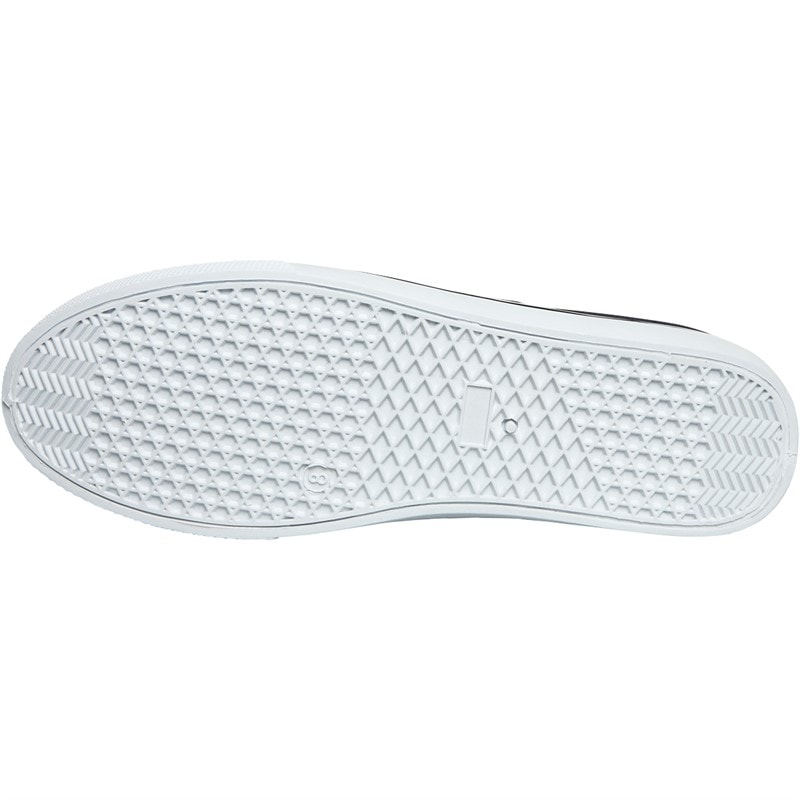 French Connection Mens FCUK Deck Slip On Canvas Pumps Navy - Image 2