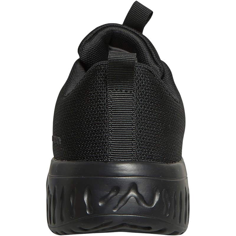 French Connection Womens V5 Lace Trainers Black Mono - Image 3