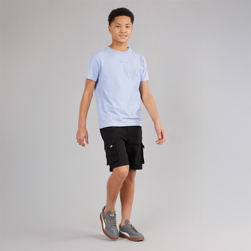 French Connection Boys Vault Cargo Shorts Black - Image 4