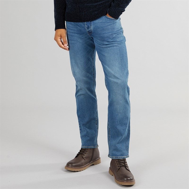 French Connection Mens FCUK Regular Fit Jeans Ind55