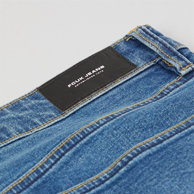 French Connection Mens FCUK Regular Fit Jeans Ind55 - Image 3
