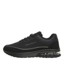 French Connection Mens PU/Suede Block Trainers Black Mono