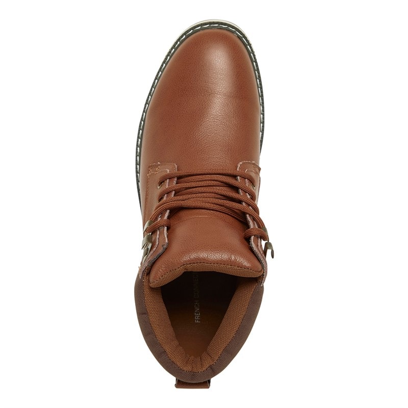 French Connection Mens Workwear Boots Conker - Image 4