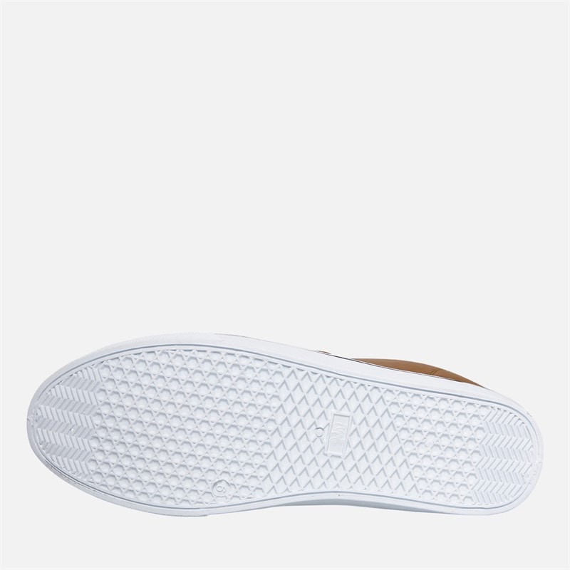 French Connection Mens Deck PU Shoes Brown - Image 2