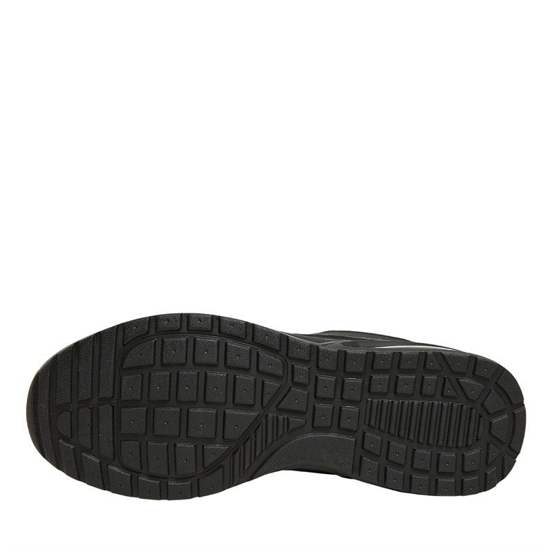 French Connection Junior Boys Suede Block Trainers Black/Black - Image 2