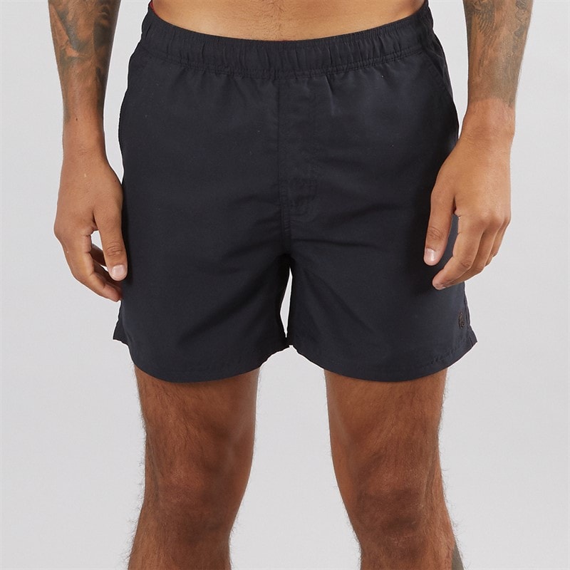 French Connection Mens Swim Shorts Marine/Red - Image 1