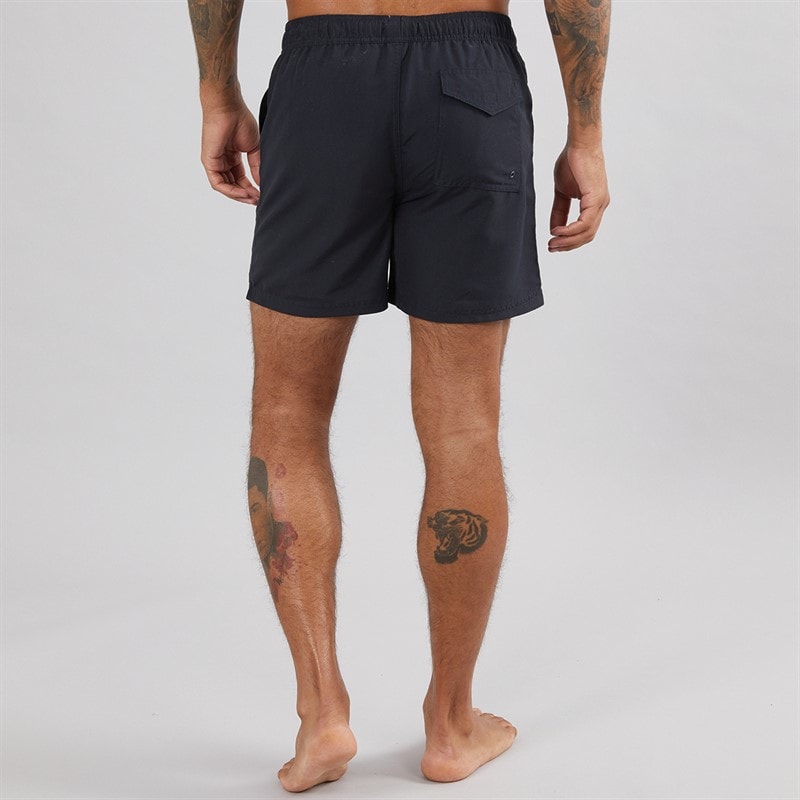 French Connection Mens Swim Shorts Marine/Red - Image 2
