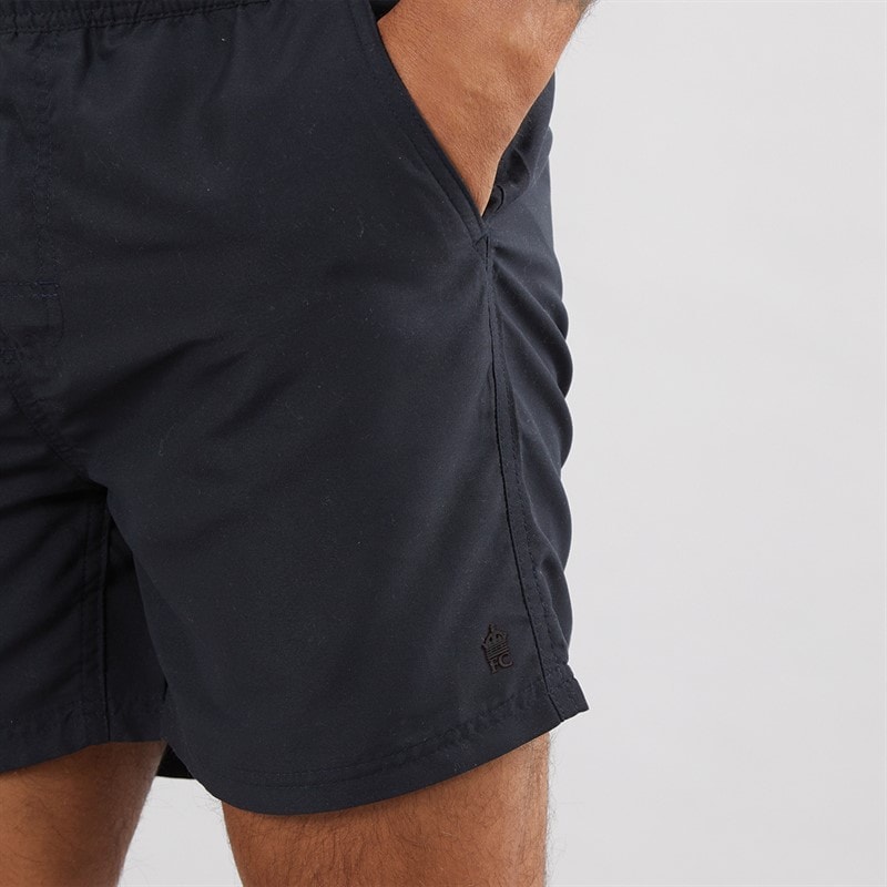 French Connection Mens Swim Shorts Marine/Red - Image 3