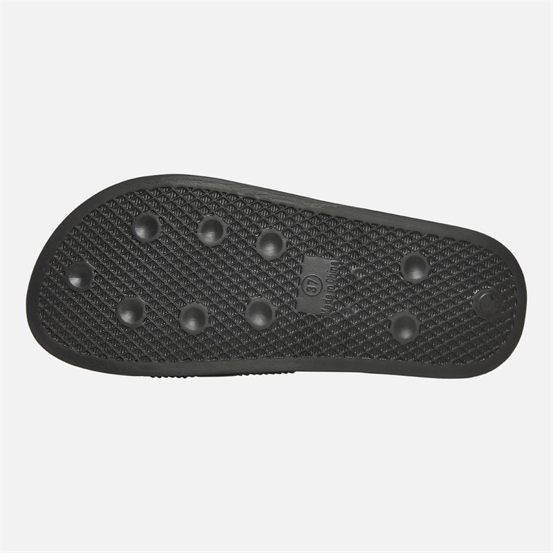 French Connection Boys Strap Sliders Black - Image 3