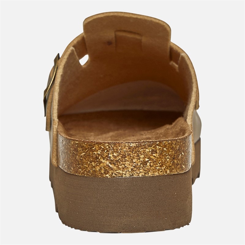 French Connection Womens Chunky Clog Sandals Sand - Image 4