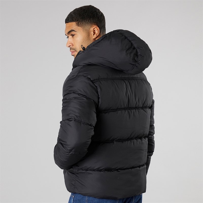 French Connection Mens Row Mid Jacket Black - Image 2