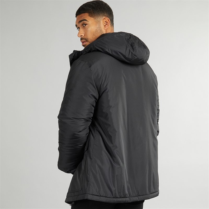 French Connection Mens Parka Jacket Black - Image 2
