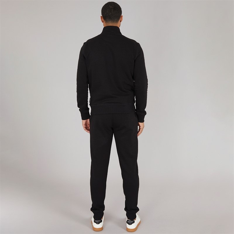French Connection Mens FC 1/2 Zip Tracksuit Black - Image 2
