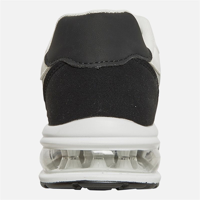 French Connection Mens Bubble Trainers White/Black - Image 3
