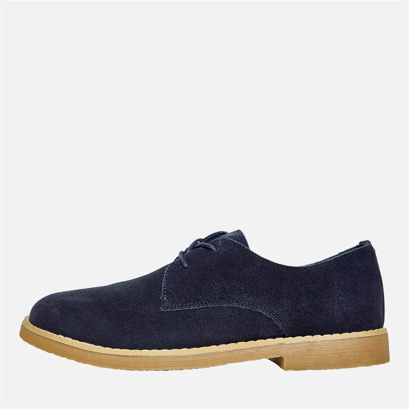 French Connection Mens Lace Up Shoes Navy - Image 1