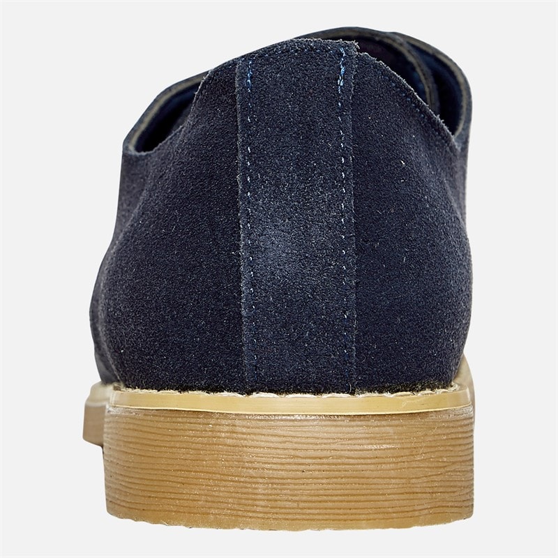 French Connection Mens Lace Up Shoes Navy - Image 3