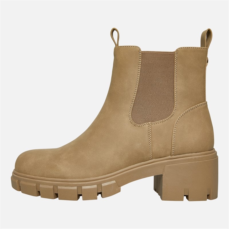 French Connection Womens Chunky Chelsea Boots Stone - Image 2