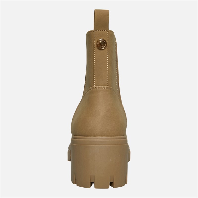 French Connection Womens Chunky Chelsea Boots Stone - Image 4