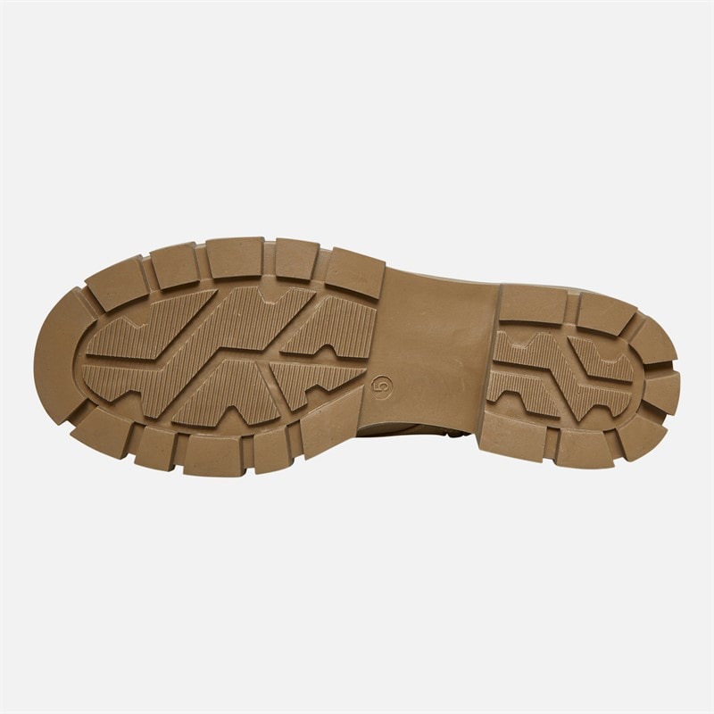 French Connection Womens Chunky Lace Boots Stone - Image 3