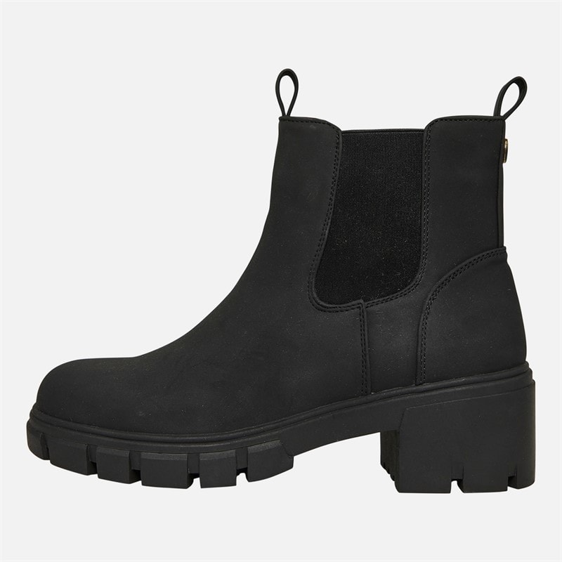French Connection Womens Chunky Chelsea Boots Black - Image 2