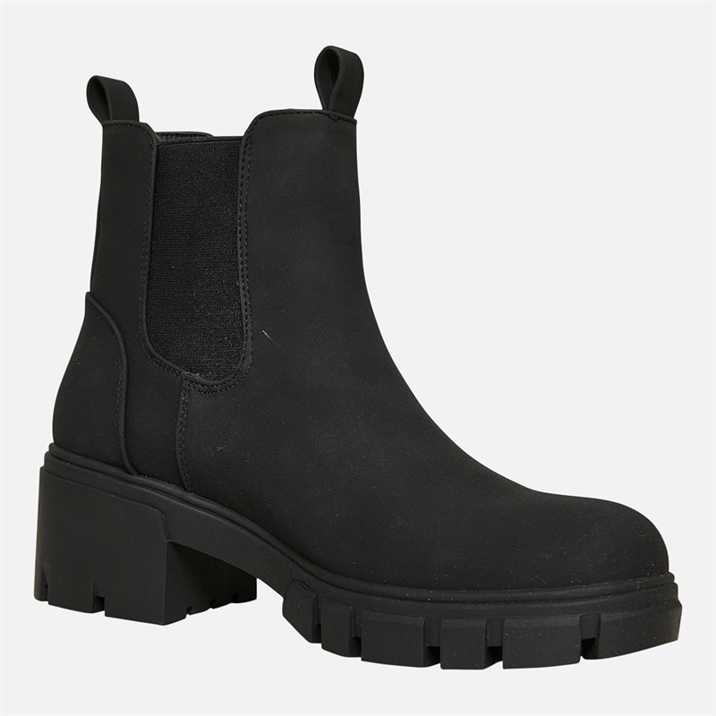 French Connection Womens Chunky Chelsea Boots Black - Image 5