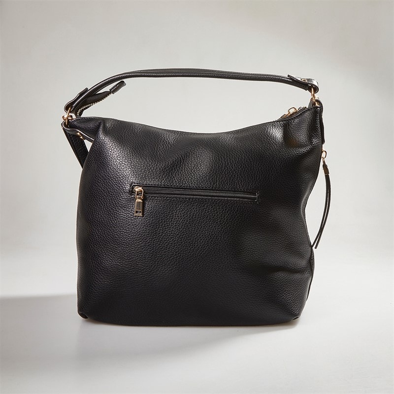 French Connection Womens Slouch Bag Black - Image 4