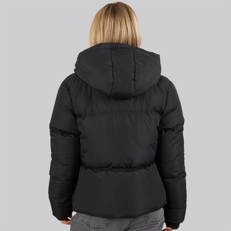 French Connection Womens Row Short Puffer Coat Black - Image 2