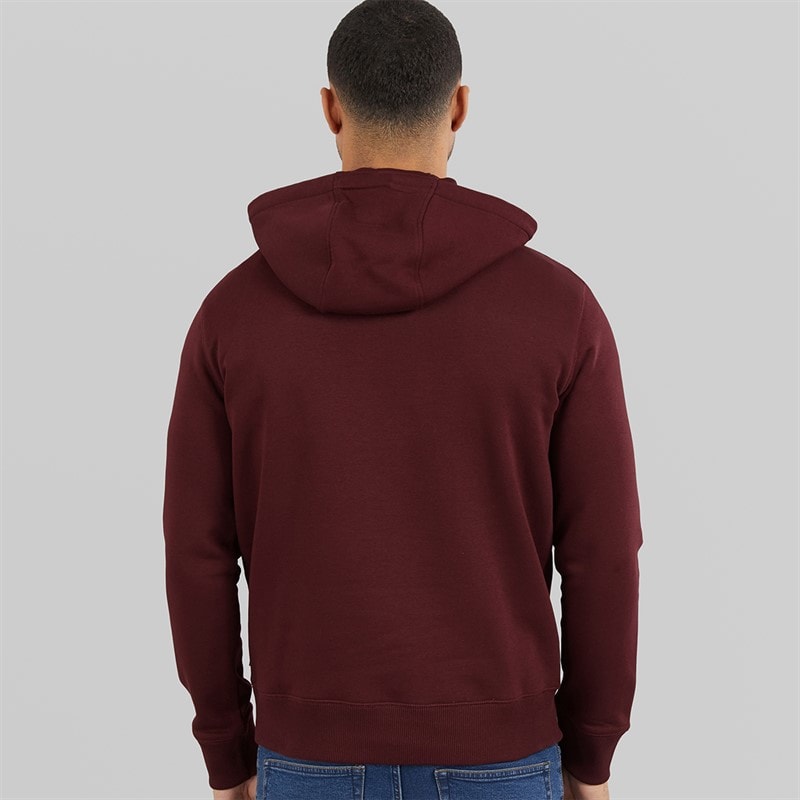 French Connection Mens FC Hoodie Chateaux/Marine - Image 2