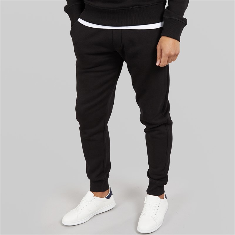 French Connection Mens FC Joggers Black - Image 1